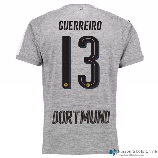 Borussia Dortmund Trikot Ausweich Guerreiro 2017-18 Fussballtrikots Günstig